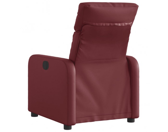 Sonata H Електрически наклоняем стол, виненочервен, изкуствена кожа