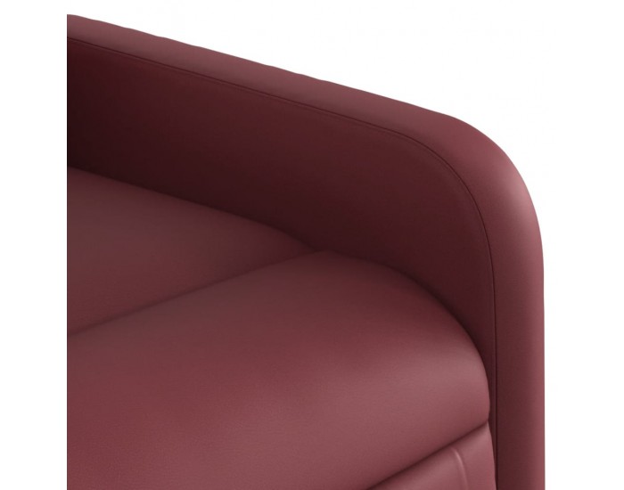 Sonata H Електрически наклоняем стол, виненочервен, изкуствена кожа