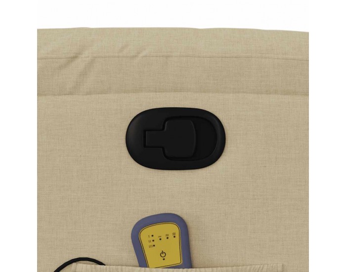 Sonata H Масажен наклоняем стол, кремав, текстил