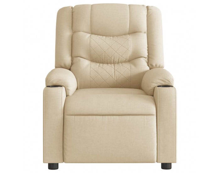 Sonata H Масажен наклоняем стол, кремав, текстил