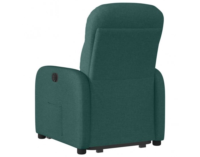 Sonata H Електрически изправящ реклайнер стол, тъмнозелен, текстил