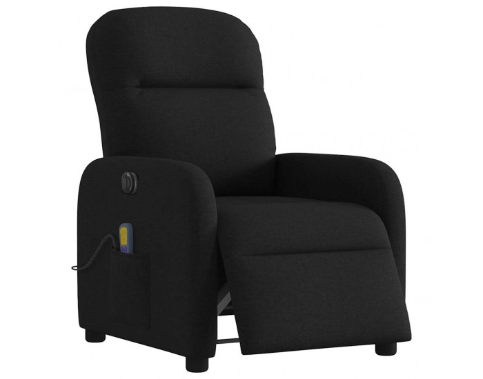 Sonata H Електрически масажен наклоняем стол, черен, текстил