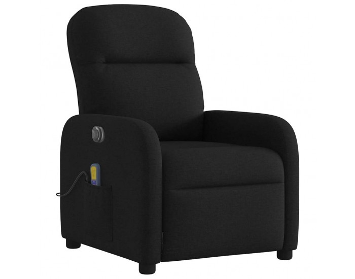 Sonata H Електрически масажен наклоняем стол, черен, текстил