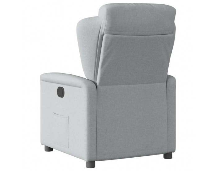 Sonata H Реклайнер стол, светлосив, текстил