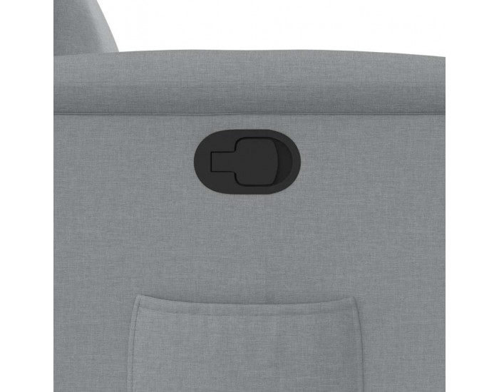 Sonata H Реклайнер стол, светлосив, текстил