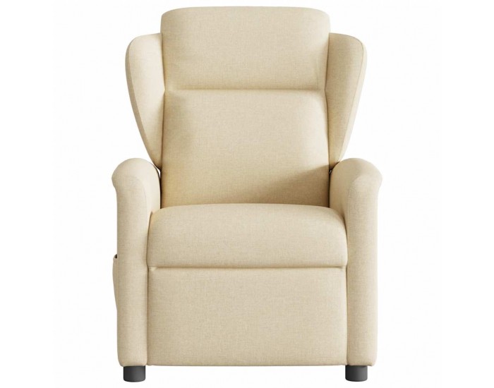 Sonata H Електрически стол реклайнер , кремав, текстил