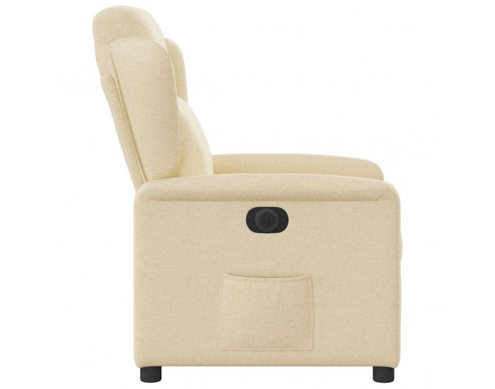 Sonata H Електрически стол реклайнер , кремав, текстил