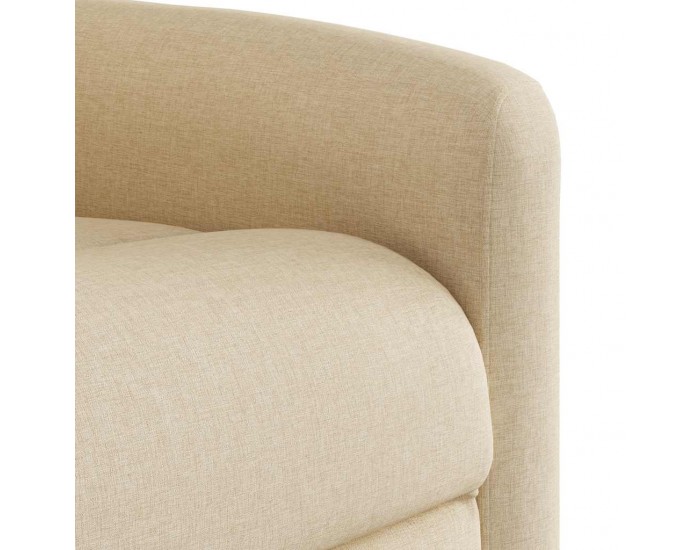 Sonata H Електрически стол реклайнер , кремав, текстил