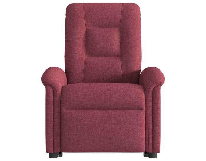 Sonata H Електрически изправящ масажен реклайнер виненочервен текстил
