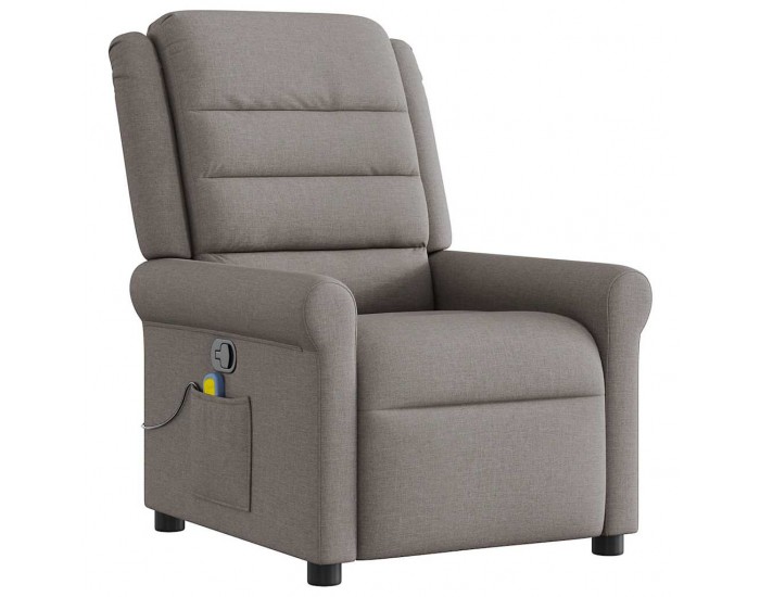 Sonata H Масажен наклоняем стол, таупе, текстил