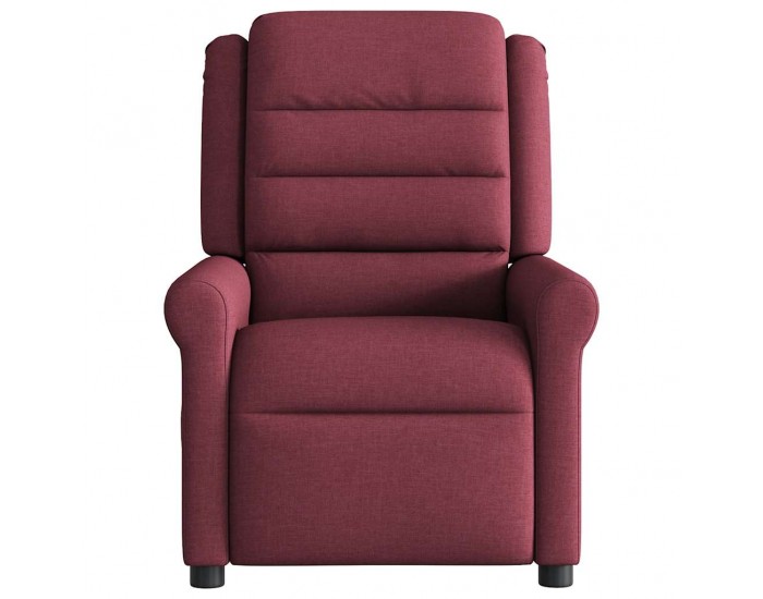 Sonata H Стол реклайнер, виненочервен, текстил