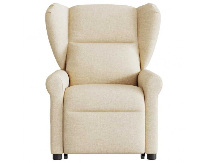 Sonata H Електрически изправящ масажен реклайнер стол кремав текстил