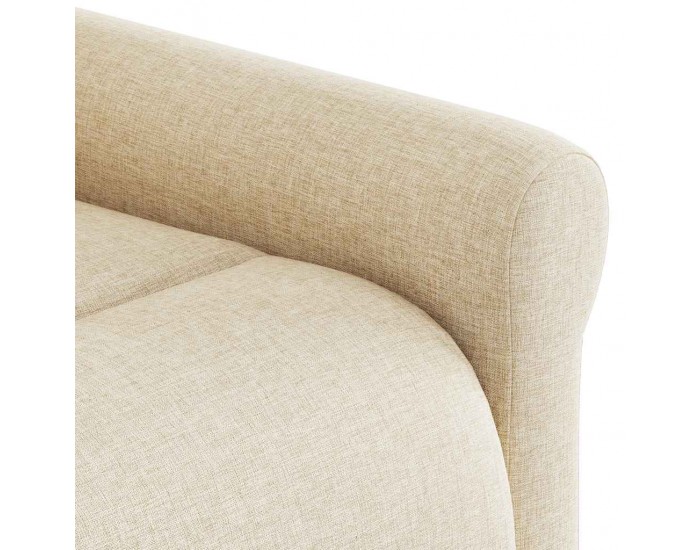 Sonata H Електрически изправящ масажен реклайнер стол кремав текстил