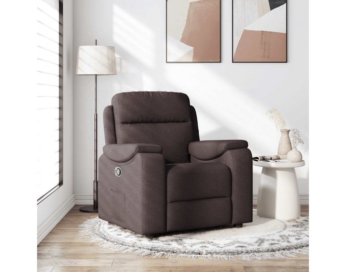 Sonata H Наклоняем стол, тъмнокафяв, текстил