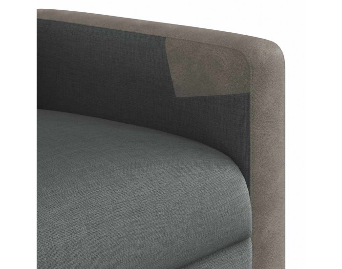 Sonata H Изправящ масажен реклайнер стол,тъмносив, текстил