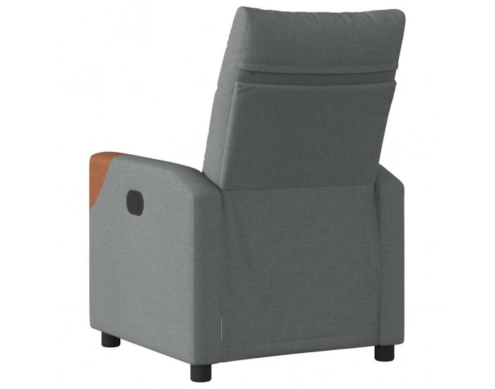 Sonata H Реклайнер, тъмносив, текстил