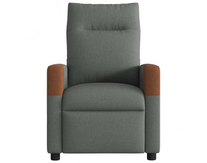 Sonata H Реклайнер, тъмносив, текстил