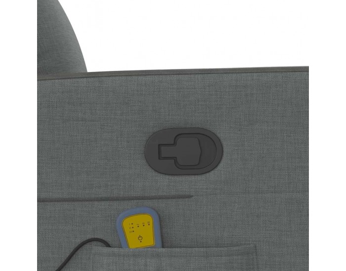 Sonata H Масажен наклоняем стол, тъмносив, текстил