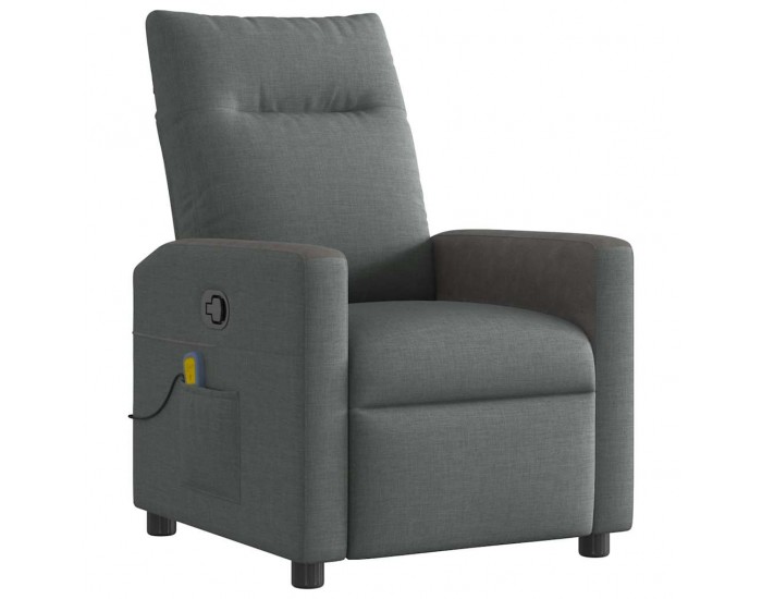 Sonata H Масажен наклоняем стол, тъмносив, текстил