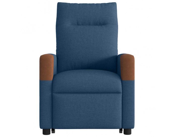 Sonata H Електрическа стойка нагоре Реклинер стол Синя тъкан