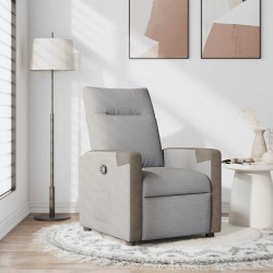 Sonata H Recliner Chair Cloud Grey Fabric - Мека мебел
