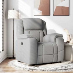 Sonata H Recliner Chair Cloud Grey Fabric - Фотьойли
