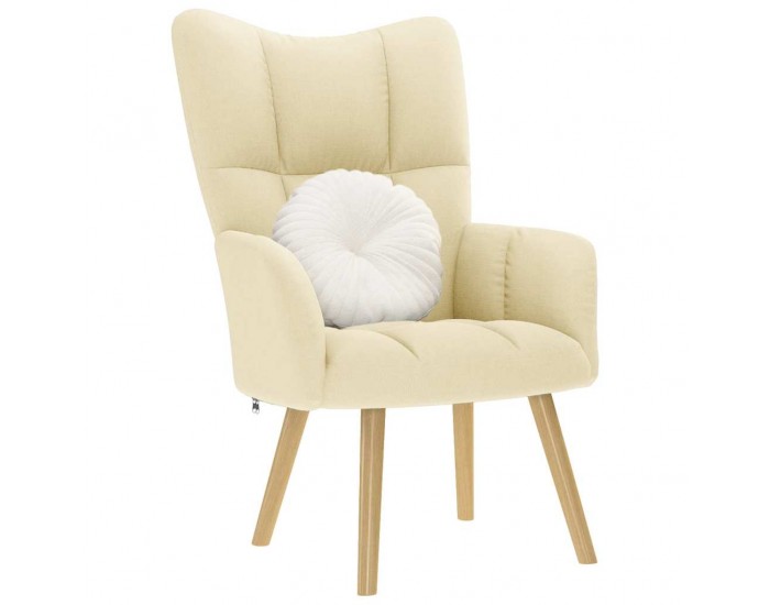 Sonata H Релакс стол, кремав, текстил