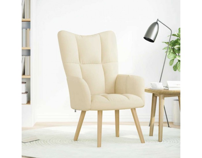 Sonata H Релакс стол, кремав, текстил