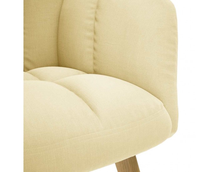 Sonata H Релакс стол, кремав, текстил