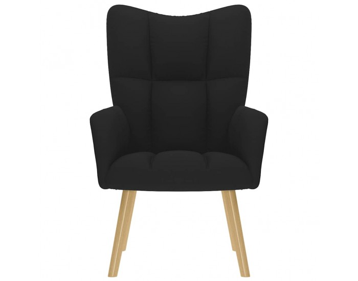 Sonata H Релакс стол, черен, текстил