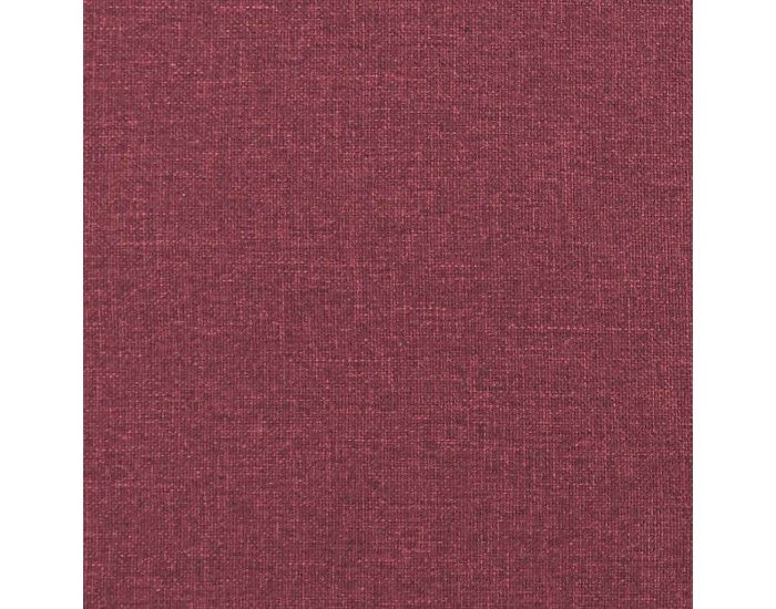 Sonata H Релаксиращ стол с табуретка, виненочервен, текстил