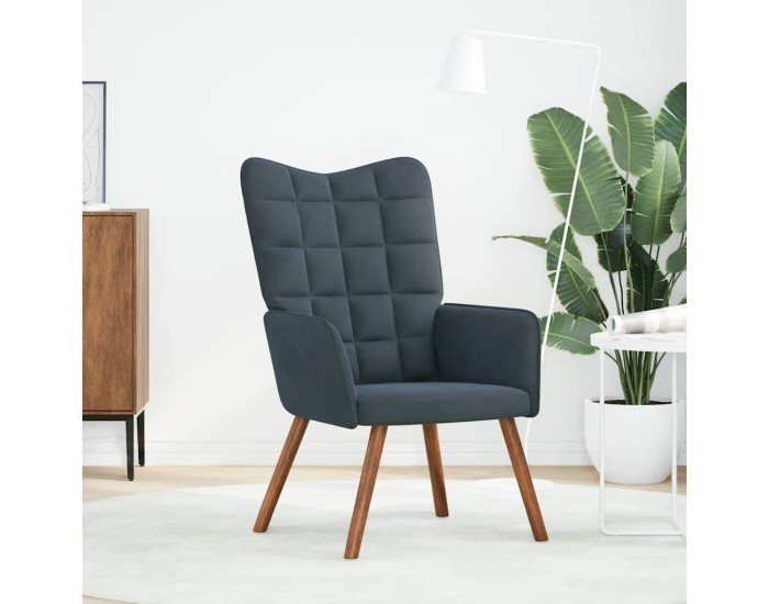 Sonata H Релакс стол, тъмносив, кадифе