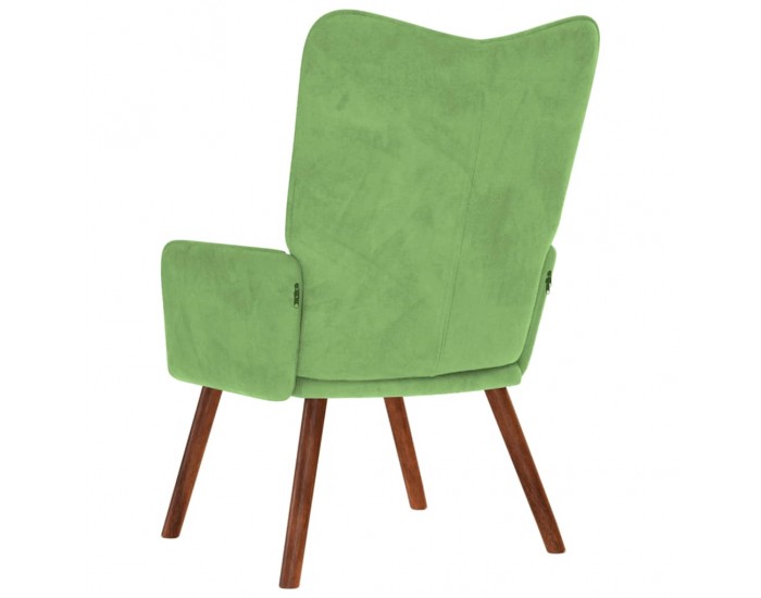 Sonata H Релакс стол, светлозелен, кадифе