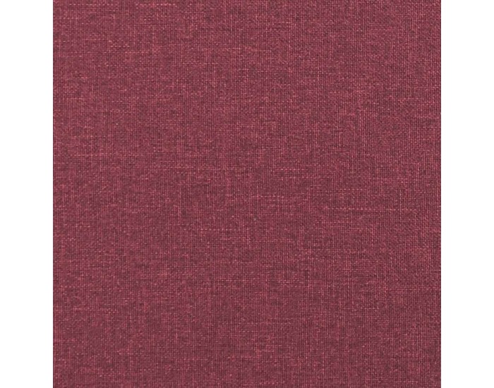 Sonata H Релаксиращ стол с табуретка, виненочервен, плат