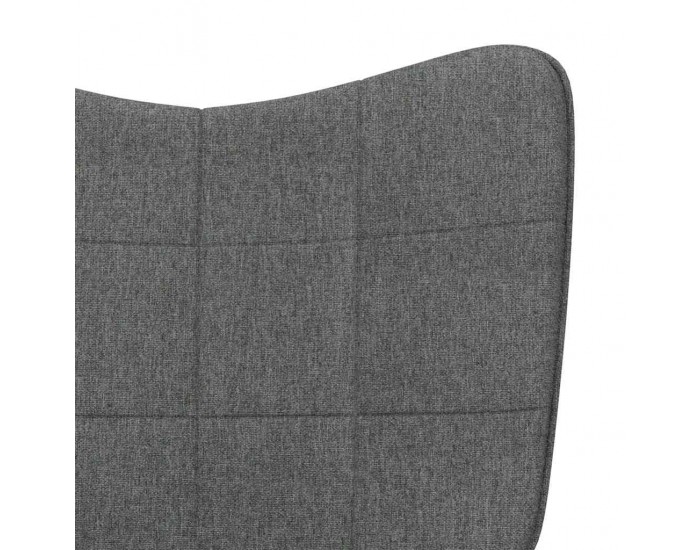 Sonata H Релаксиращ стол, тъмносив, плат