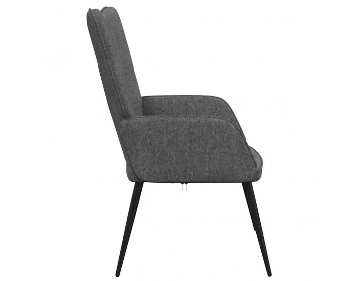 Sonata H Релаксиращ стол, тъмносив, плат