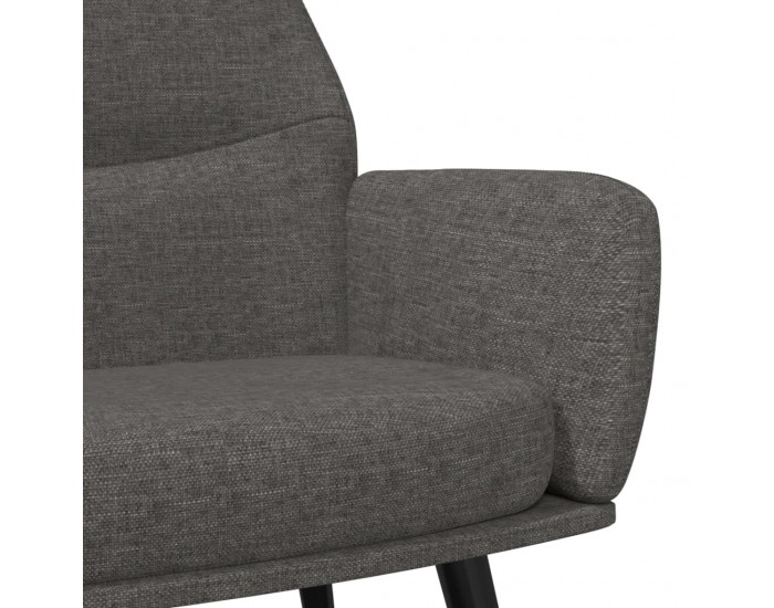 Sonata H Релакс стол, тъмносив, текстил