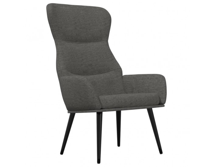 Sonata H Релакс стол, тъмносив, текстил