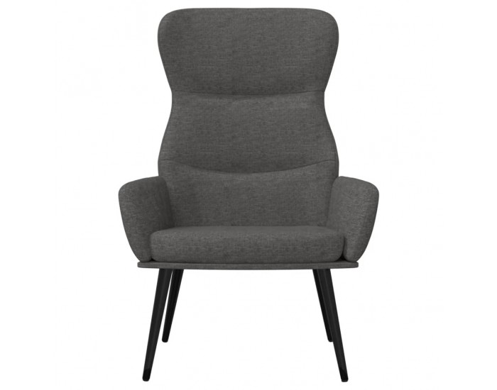 Sonata H Релакс стол, тъмносив, текстил