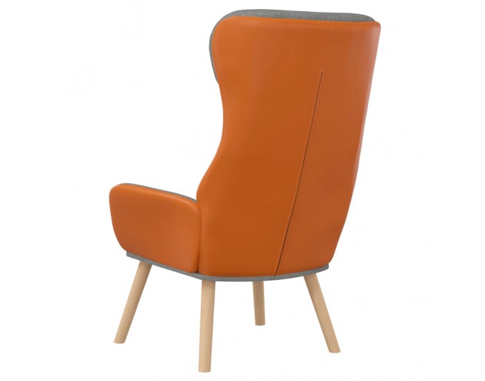 Sonata H Релакс стол, светлосив, текстил и PVC