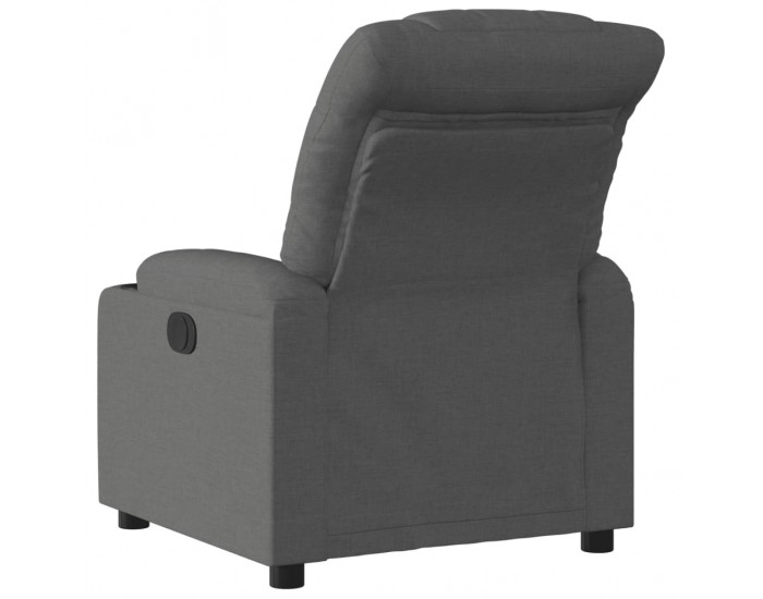 Sonata H Реклайнер, тъмносив, текстил