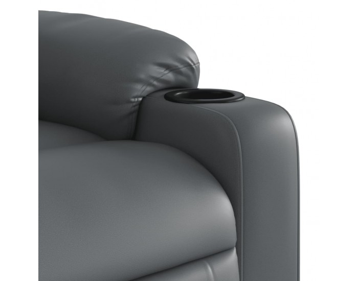 Sonata H Наклоняем стол, сив, изкуствена кожа