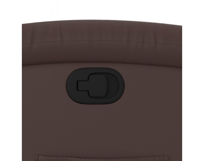 Sonata H Изправящ реклайнер стол, кафяв, изкуствена кожа