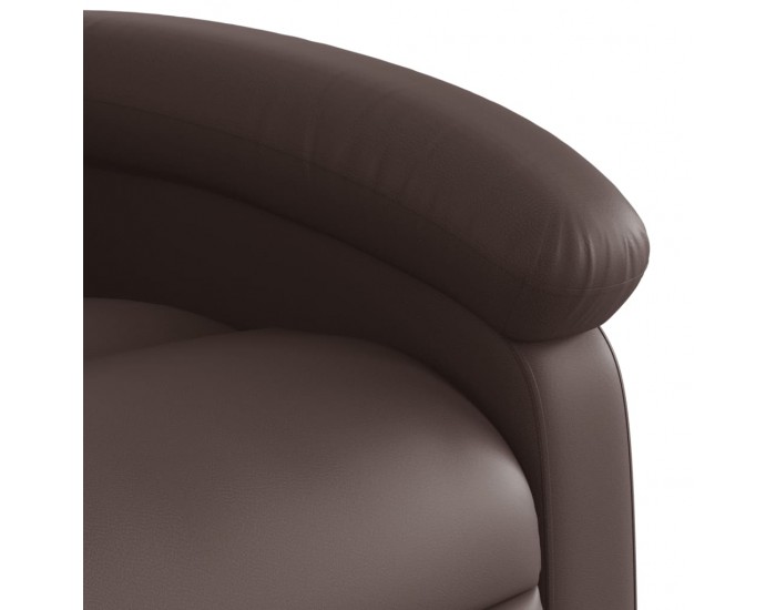 Sonata H Изправящ реклайнер стол, кафяв, изкуствена кожа