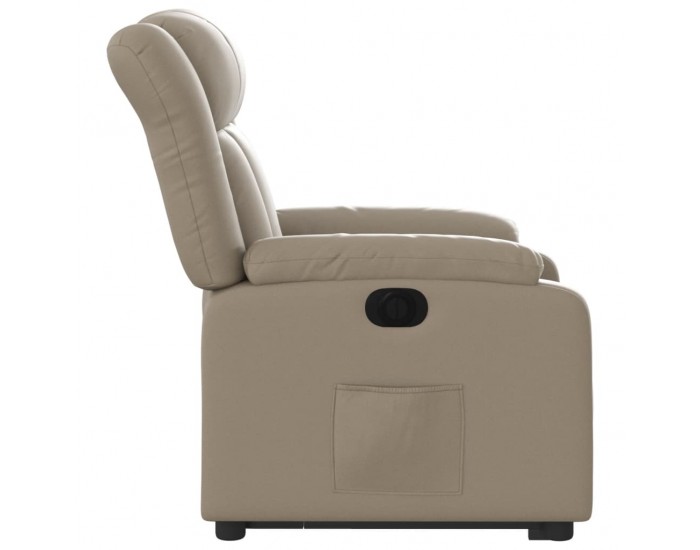 Sonata H Електрически изправящ реклайнер стол, капучино, изкуствена кожа