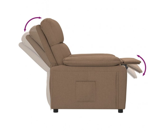 Sonata H Стол наклоняем, кафяв, текстил