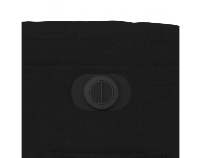 Sonata H Електрически стол реклайнер, черен, текстил