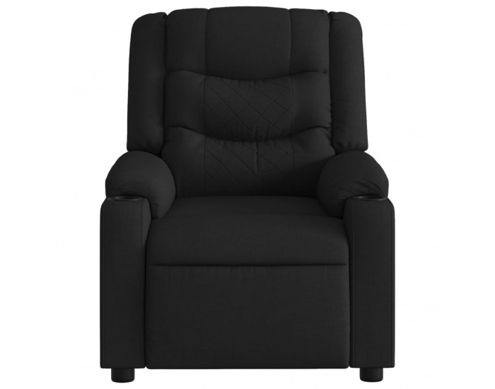 Sonata H Електрически стол реклайнер, черен, текстил