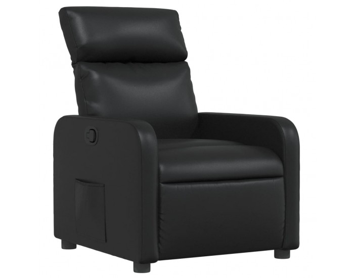 Sonata H Реклайнер, черен, изкуствена кожа