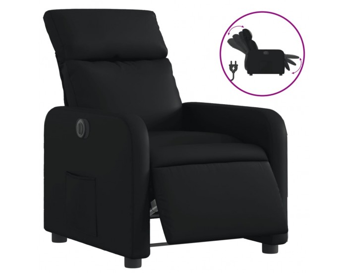 Sonata H Електрически наклоняем стол, черен, изкуствена кожа